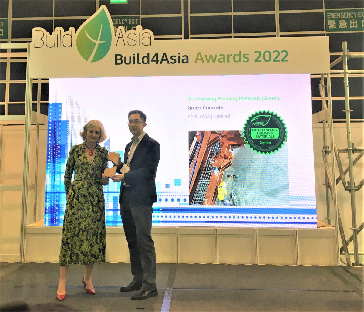 KMK (Asia) Receives Outstanding Building Materials (Green) In Build 4 ...